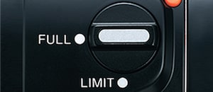 Focus range limiter