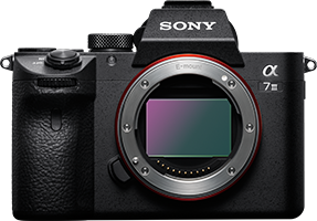 Alpha 7 III with 35mm full-frame image sensor